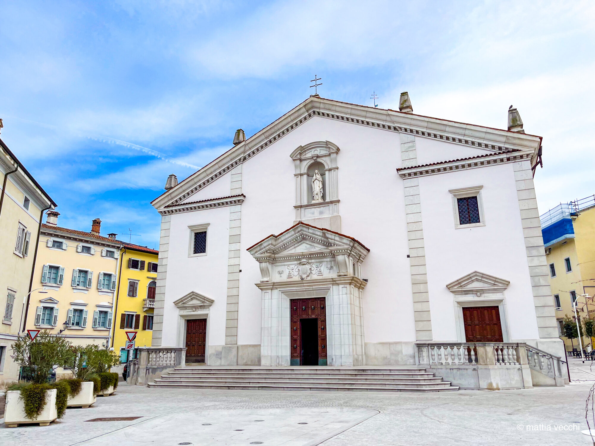 Facciata del duomo di Santi Ilario e Taziano a Gorizia